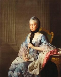Portrait of Princess Elizabeth Albertine, mother of Queen Charlotte