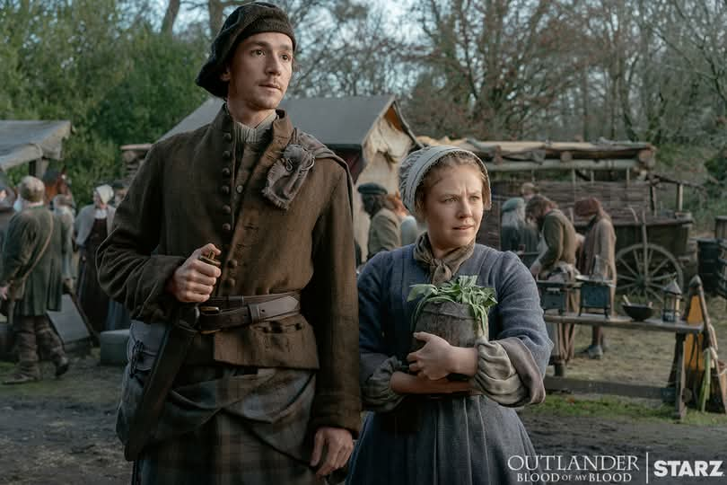 Imagine young Murtagh and young Mrs Fitz from the Outlander-prequel Blood of my Blood